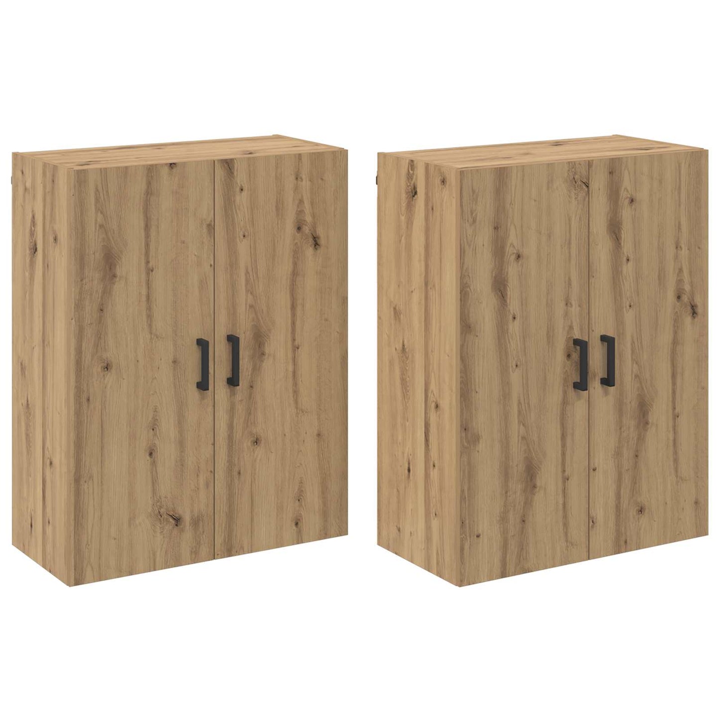 Wall-Mounted Cabinet 2 pcs Artisan Oak 69.5 x 34 x 90 cm