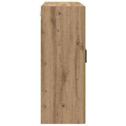 Wall-Mounted Cabinet 2 pcs Artisan Oak 69.5 x 34 x 90 cm