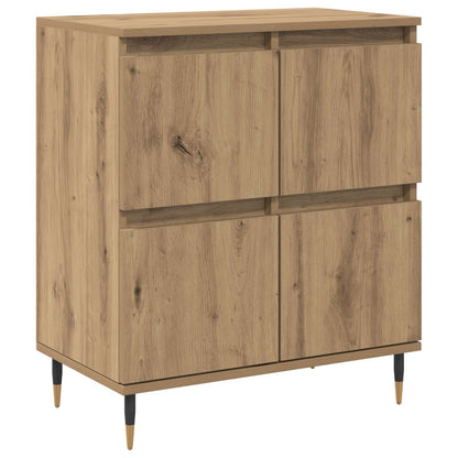 Storage Cabinet 3 pcs Artisan Oak 60 x 35 x 70 cm