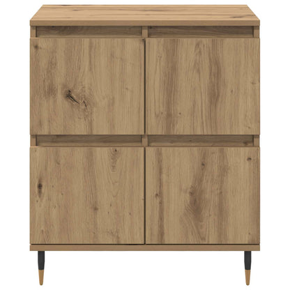 Storage Cabinet 3 pcs Artisan Oak 60 x 35 x 70 cm