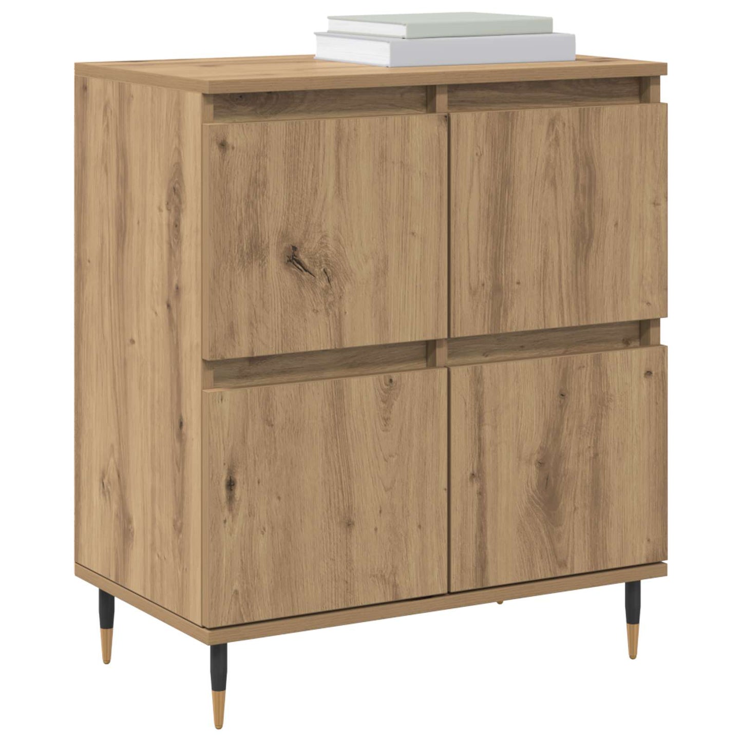 Storage Cabinet 3 pcs Artisan Oak 60 x 35 x 70 cm