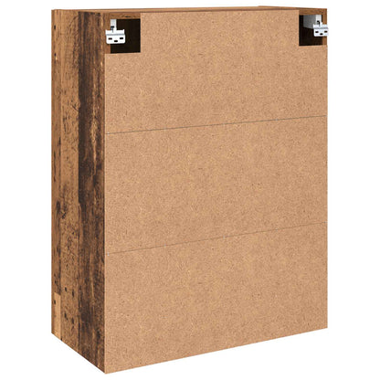 Wall-Mounted Cabinet 2 pcs Old Wood 69.5 x 34 x 90 cm