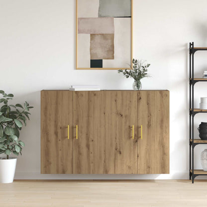 Wall-Mounted Cabinet 2 pcs Artisan Oak 69.5 x 34 x 90 cm