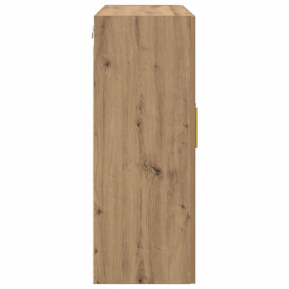 Wall-Mounted Cabinet 2 pcs Artisan Oak 69.5 x 34 x 90 cm