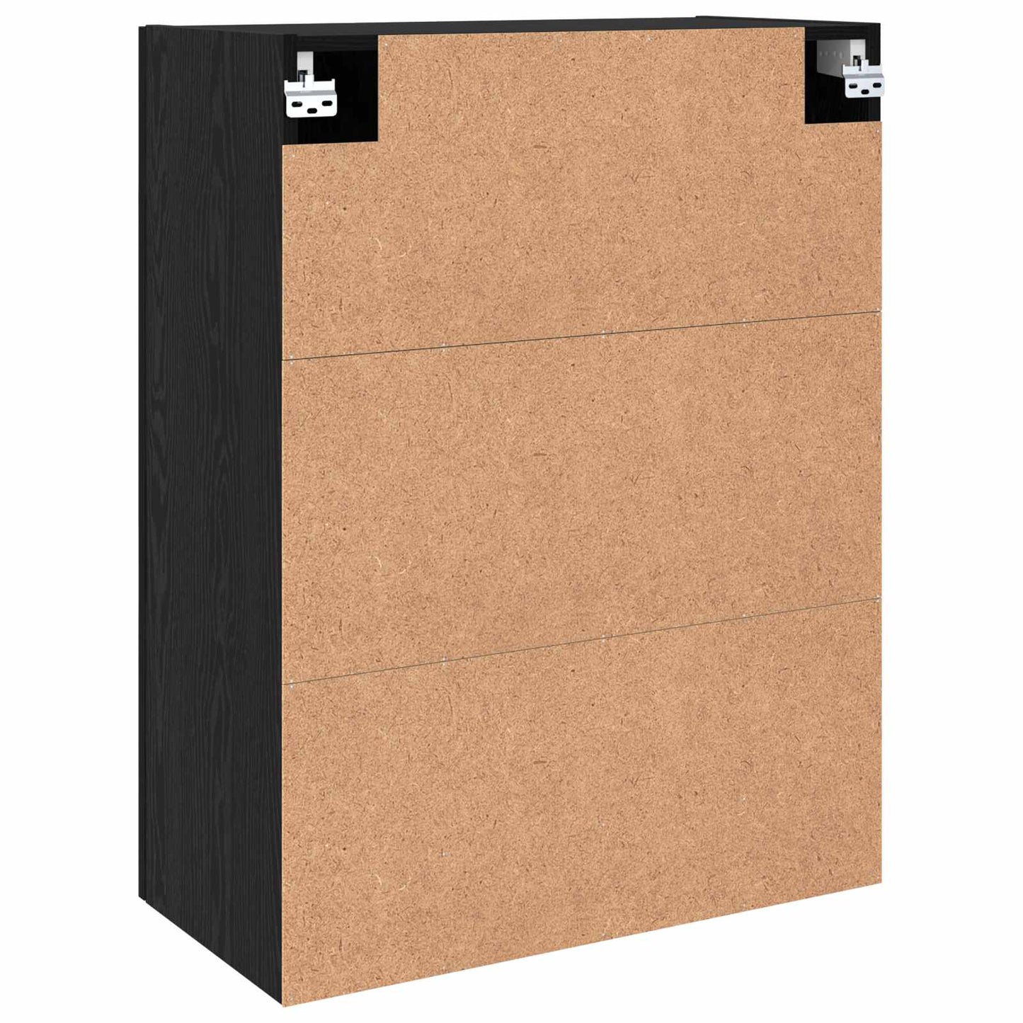 Wall-Mounted Cabinet 2 pcs Black Oak 69.5 x 34 x 90 cm