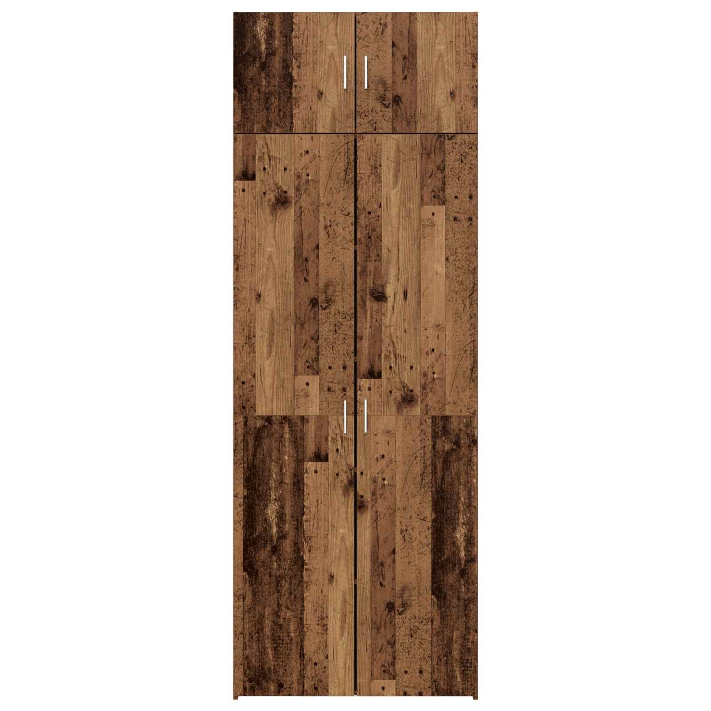 Storage Cabinet 3 pcs Old Wood