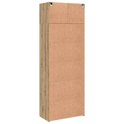 Storage Cabinet 3 pcs Artisan Oak