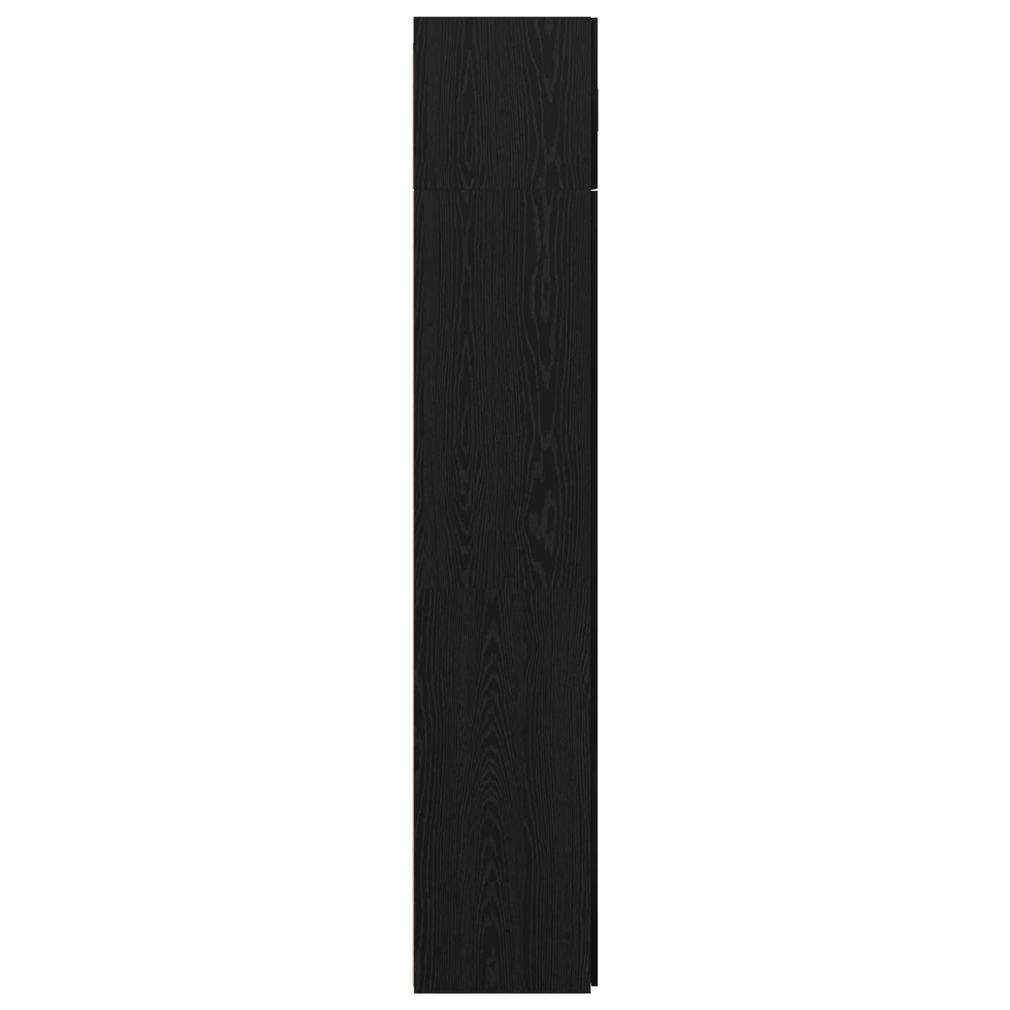 Storage Cabinet 3 pcs Black Oak