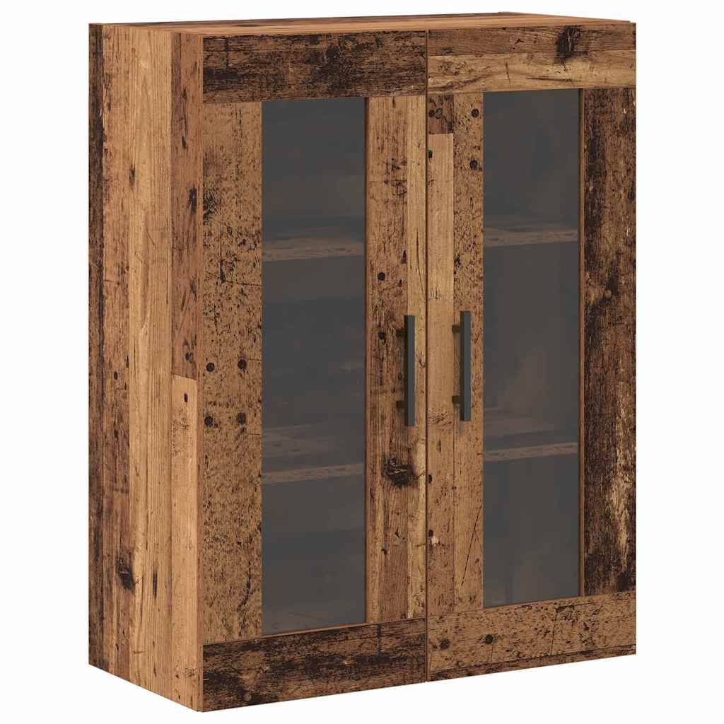 Highboard 2 pcs Old wood Engineered wood