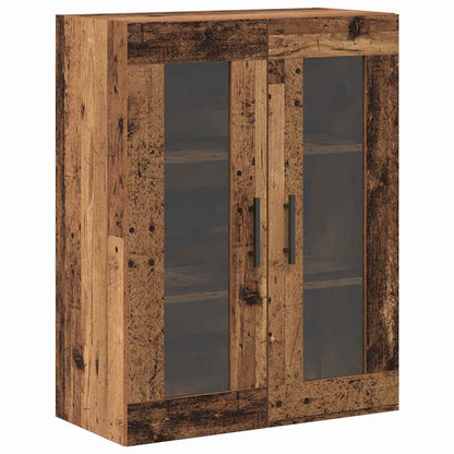 Highboard 2 pcs Old wood Engineered wood