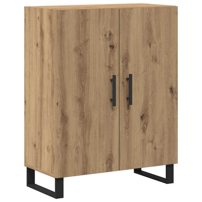 Highboard 2 pcs Artisan oak Engineered wood