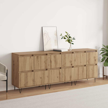 Sideboards 3 pcs Artisan Oak