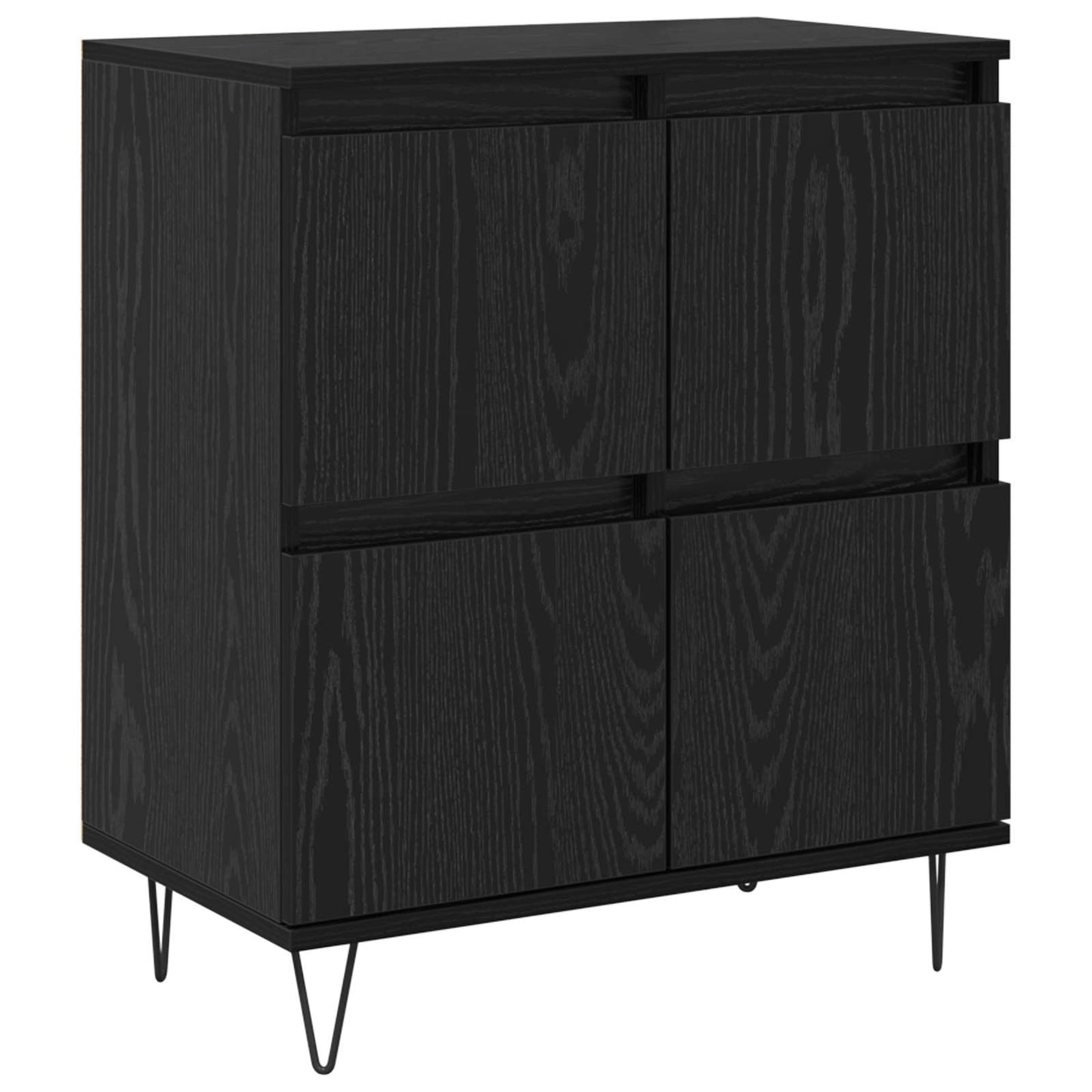 Sideboards 3 pcs Black Oak