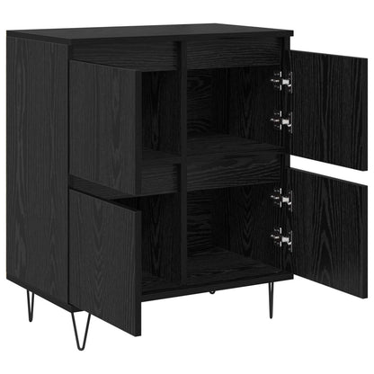 Sideboards 3 pcs Black Oak