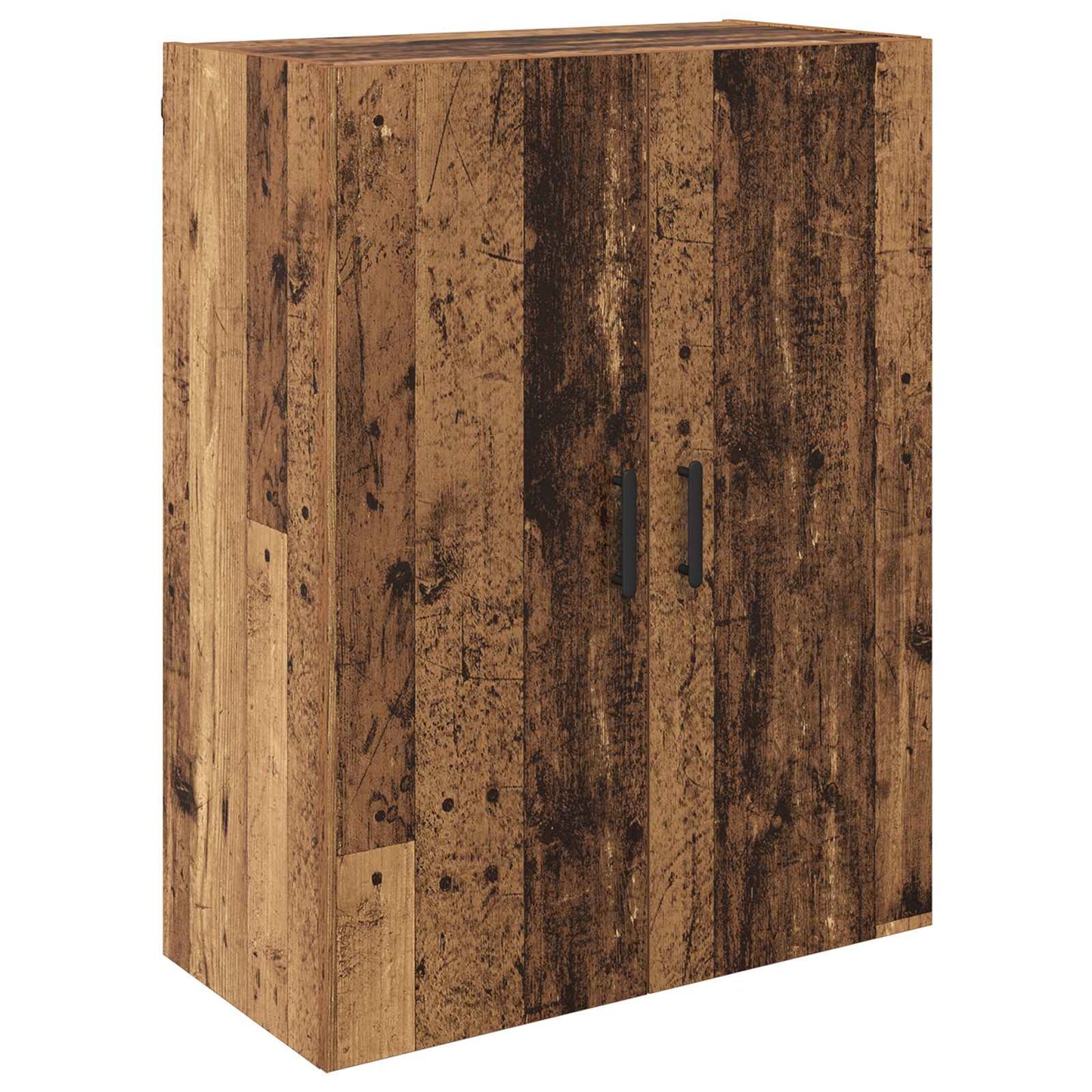 Wall-Mounted Cabinet 2 pcs Old Wood 69.5 x 34 x 90 cm