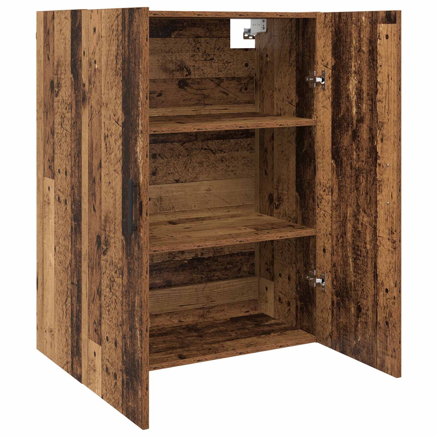 Wall-Mounted Cabinet 2 pcs Old Wood 69.5 x 34 x 90 cm