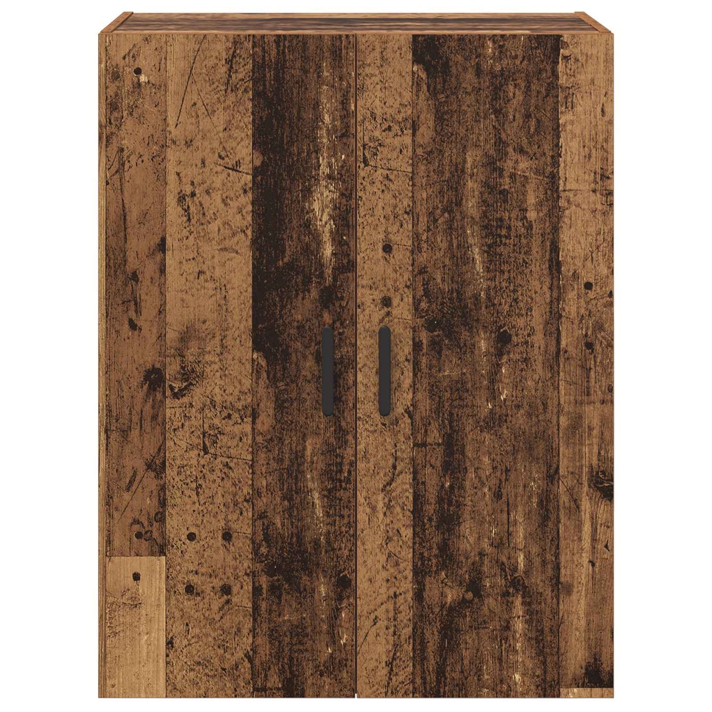 Wall-Mounted Cabinet 2 pcs Old Wood 69.5 x 34 x 90 cm
