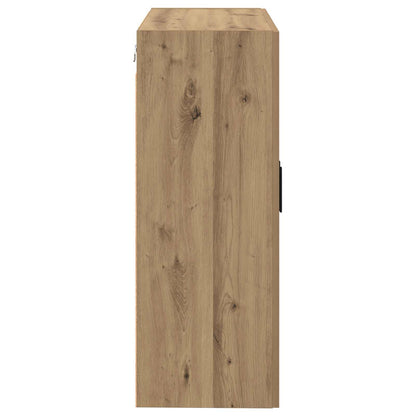 Wall-Mounted Cabinet 2 pcs Artisan Oak 69.5 x 34 x 90 cm