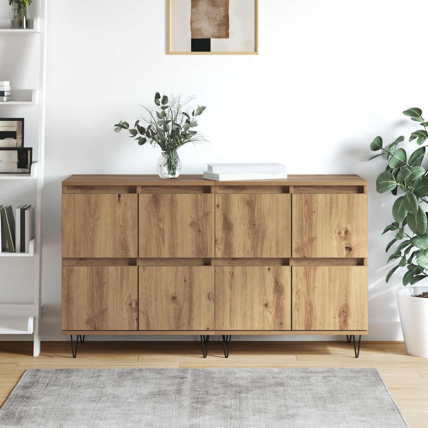 Sideboards 2 pcs Artisan oak