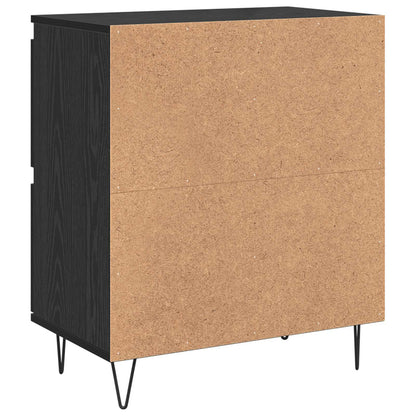 Sideboards 2 pcs Black oak