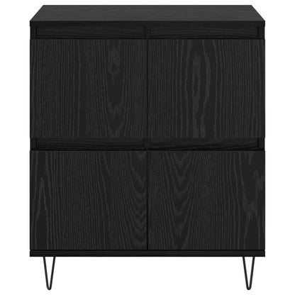 Sideboards 2 pcs Black oak