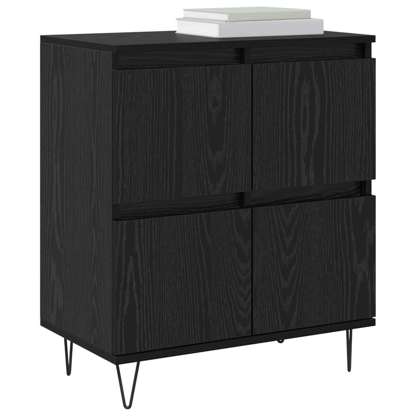 Sideboards 2 pcs Black oak