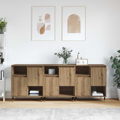 Sideboards 3 pcs Artisan Oak