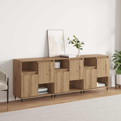 Sideboards 3 pcs Artisan Oak