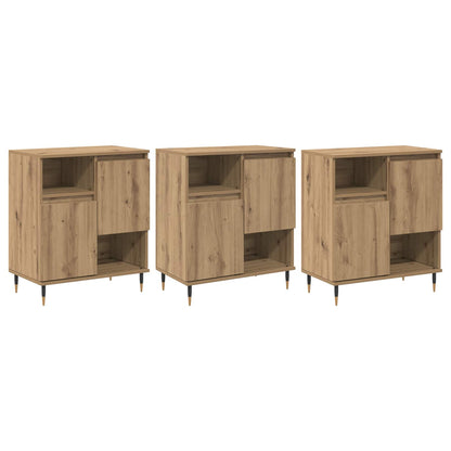 Sideboards 3 pcs Artisan Oak