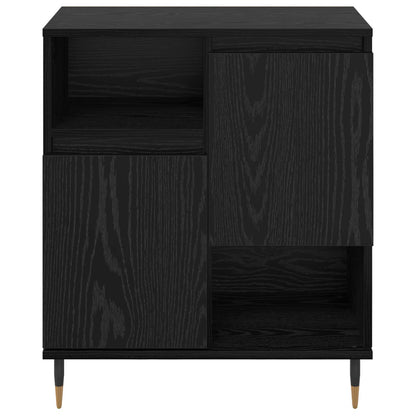 Sideboards 3 pcs Black Oak