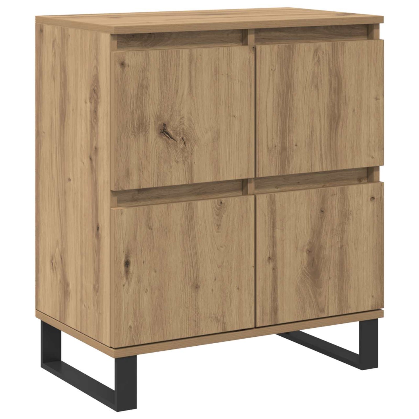 Sideboard 2 pcs Artisan Oak 60 x 35 x 70 cm