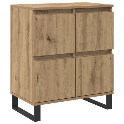 Sideboard 2 pcs Artisan Oak 60 x 35 x 70 cm