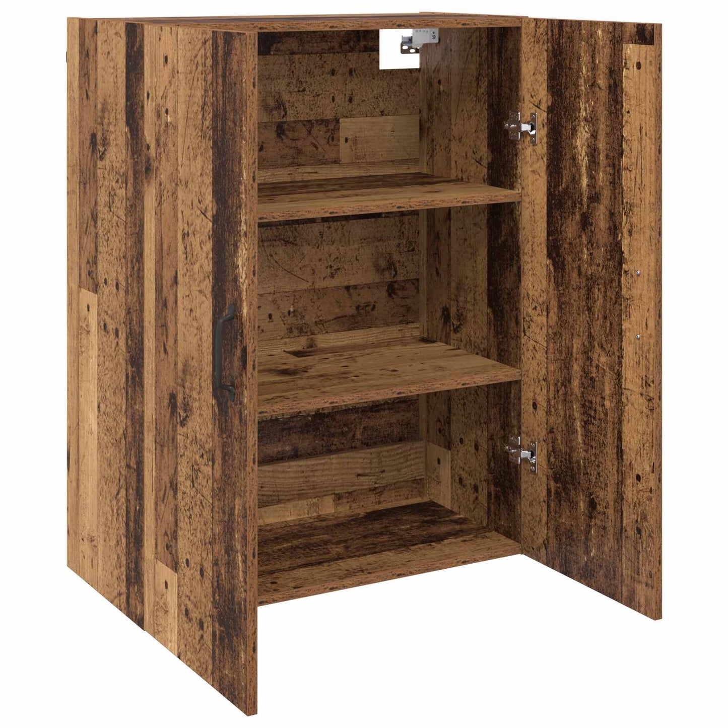 Wall-Mounted Cabinet 2 pcs Old Wood 69.5 x 34 x 90 cm