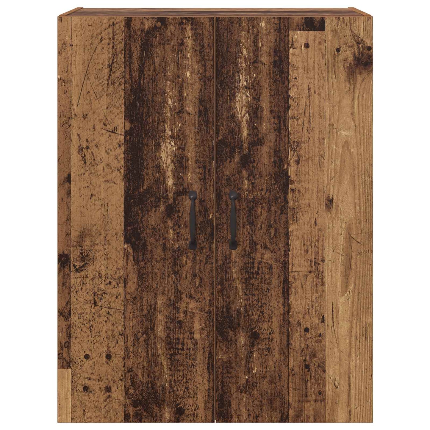 Wall-Mounted Cabinet 2 pcs Old Wood 69.5 x 34 x 90 cm