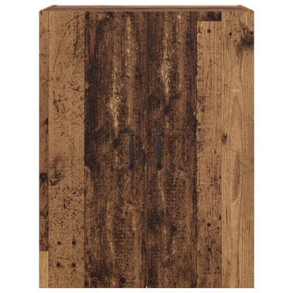 Wall-Mounted Cabinet 2 pcs Old Wood 69.5 x 34 x 90 cm