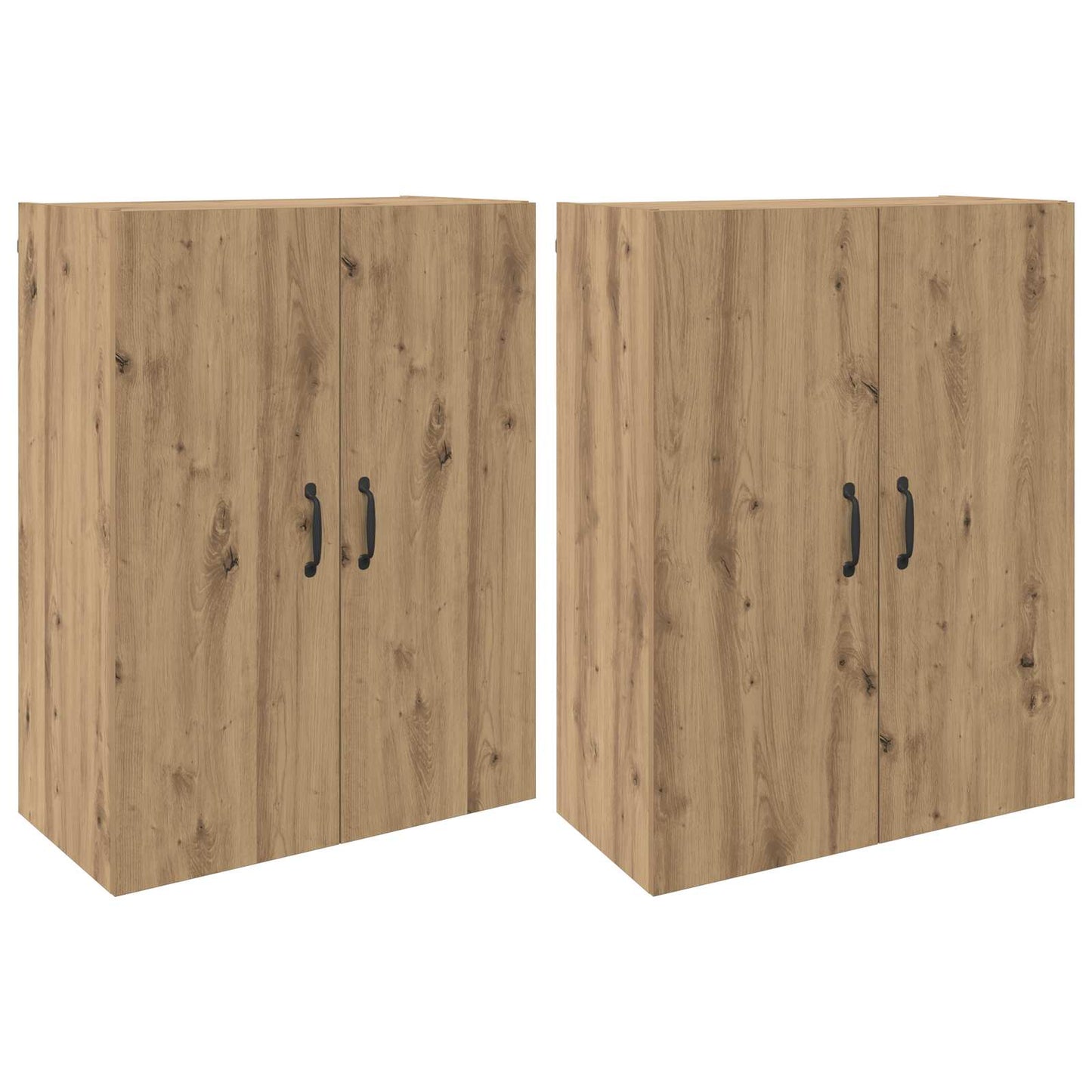 Wall-Mounted Cabinet 2 pcs Artisan Oak 69.5 x 34 x 90 cm