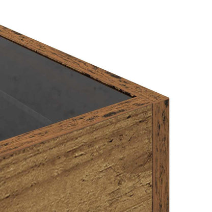 Coffee Table Old Wood 40 x 40 x 30 cm Engineered wood
