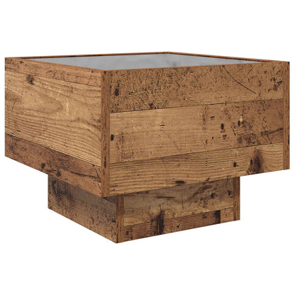Coffee Table Old Wood 40 x 40 x 30 cm Engineered wood
