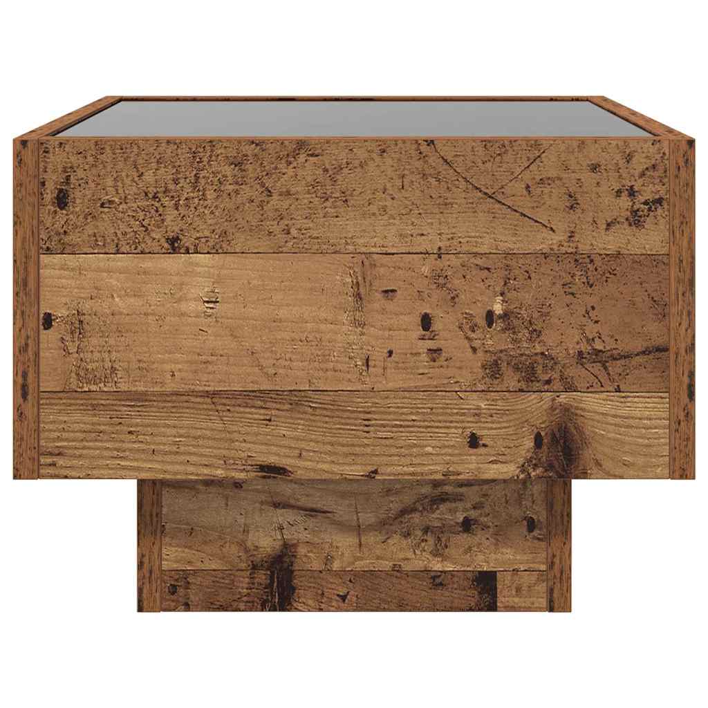 Coffee Table Old Wood 40 x 40 x 30 cm Engineered wood
