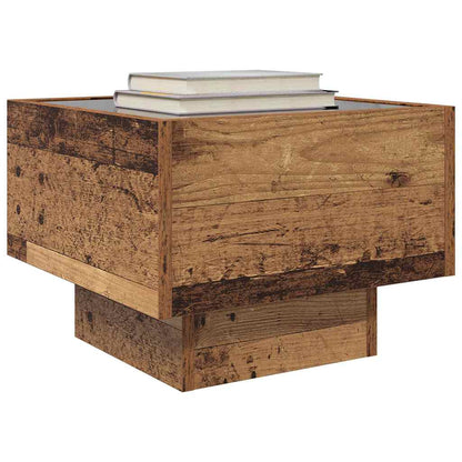 Coffee Table Old Wood 40 x 40 x 30 cm Engineered wood