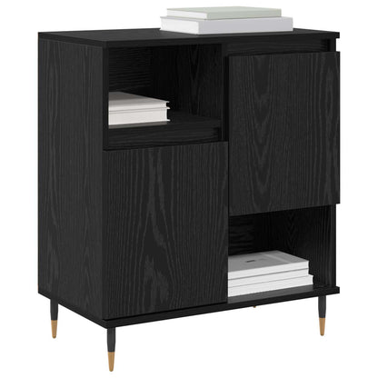 Sideboards 2 pcs Black oak