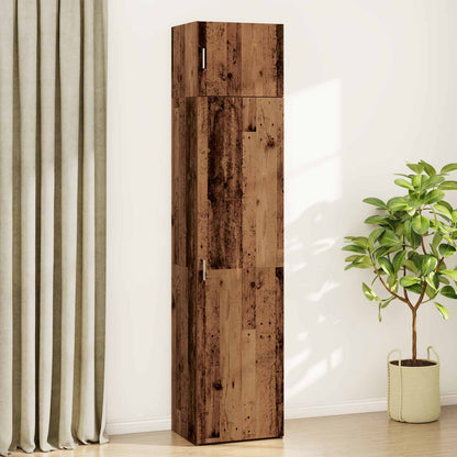 Sideboard 2 pcs Old Wood 50 x 41 x225 cm