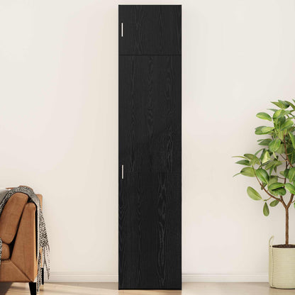Sideboard 3 pcs Black Oak
