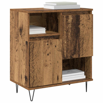 Sideboard 3 pcs Old Wood 60 x 35 x 70 cm