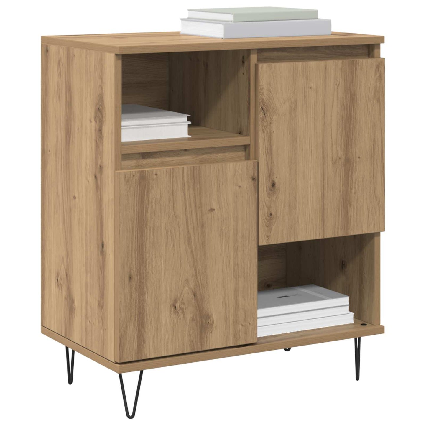 Sideboard 3 pcs Artisan Oak 60 x 35 x 70 cm