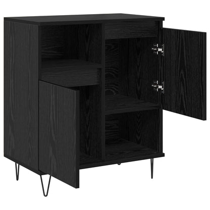 Sideboard 3 pcs Black Oak 60 x 35 x 70 cm