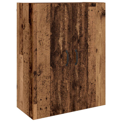 Highboard 2 pcs Old wood 69.5 x 34 x 180 cm Engineered Wood