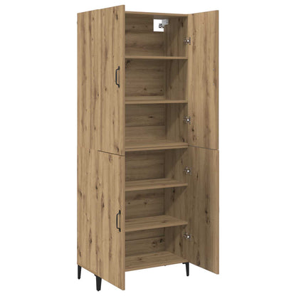 Highboard 2 pcs Artisan Oak Engineered Wood