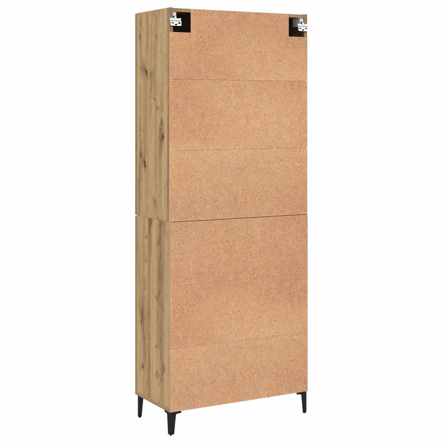 Highboard 2 pcs Artisan Oak 69.5 x 34 x 180 cm Engineered Wood