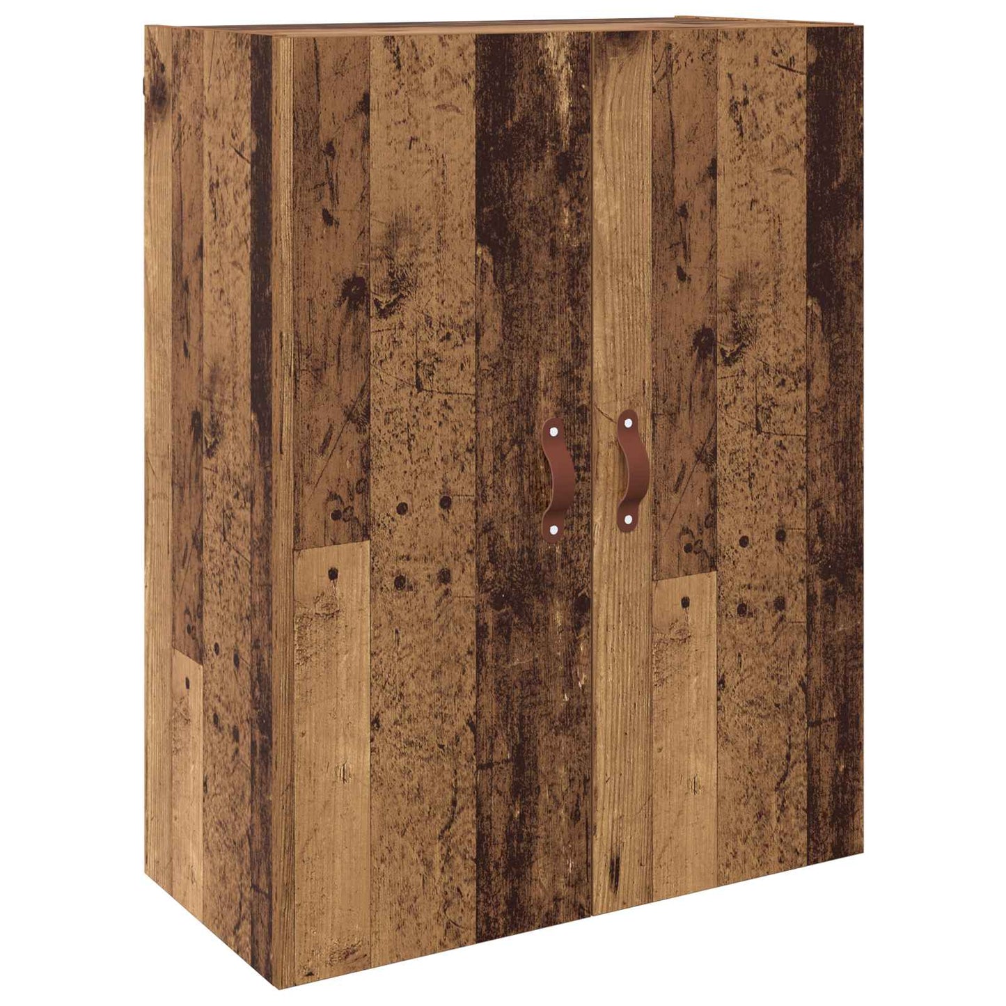 Wall-Mounted Cabinet 2 pcs Old Wood 69.5 x 34 x 90 cm